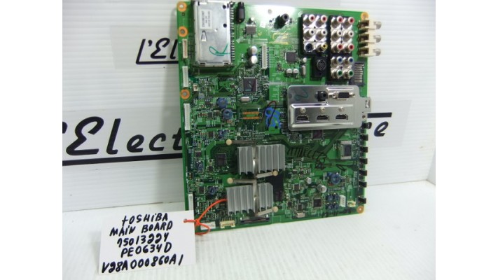 Toshiba V28A000860A1 main board .